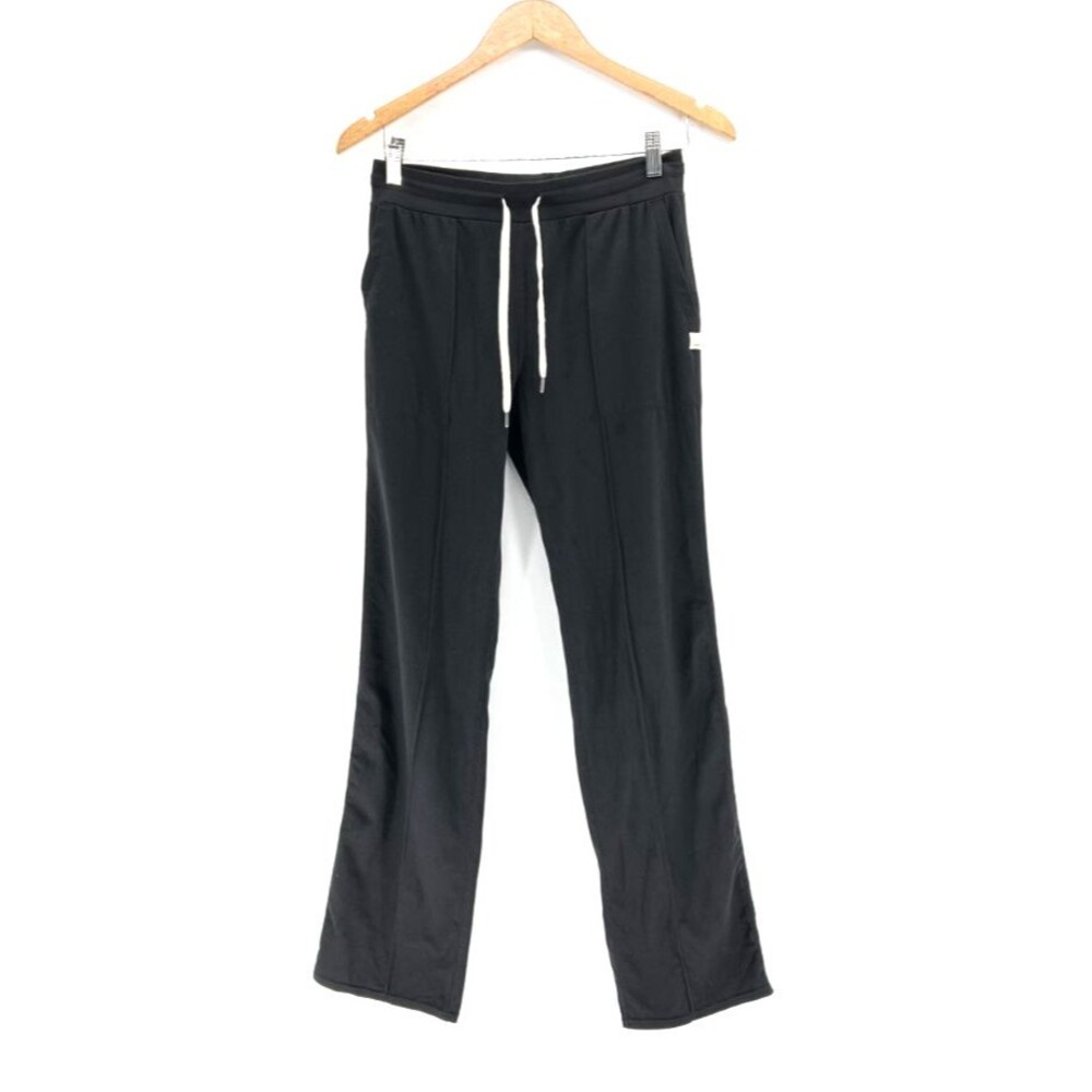 Vuori Womens Black Performance Pants Straight Leg Drawstring Sweatpants Small S